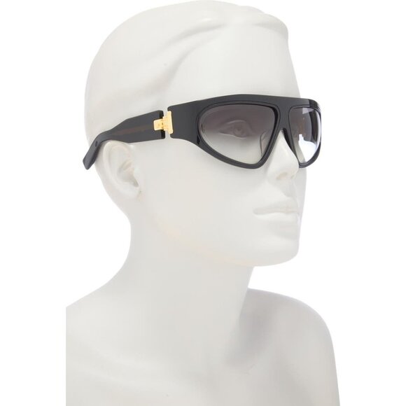 BALMAIN Novelty 62mm Shield BLACK Sunglasses main image 10